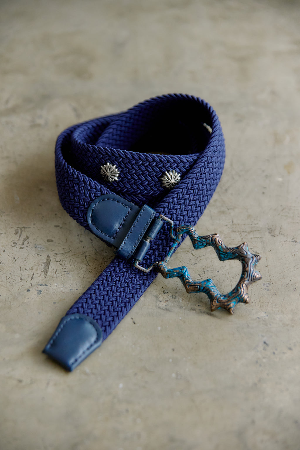 Blue Striped - HOLLOW Belt
