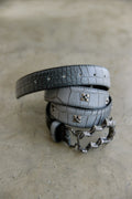 Grey Croc - HOLLOW Belt