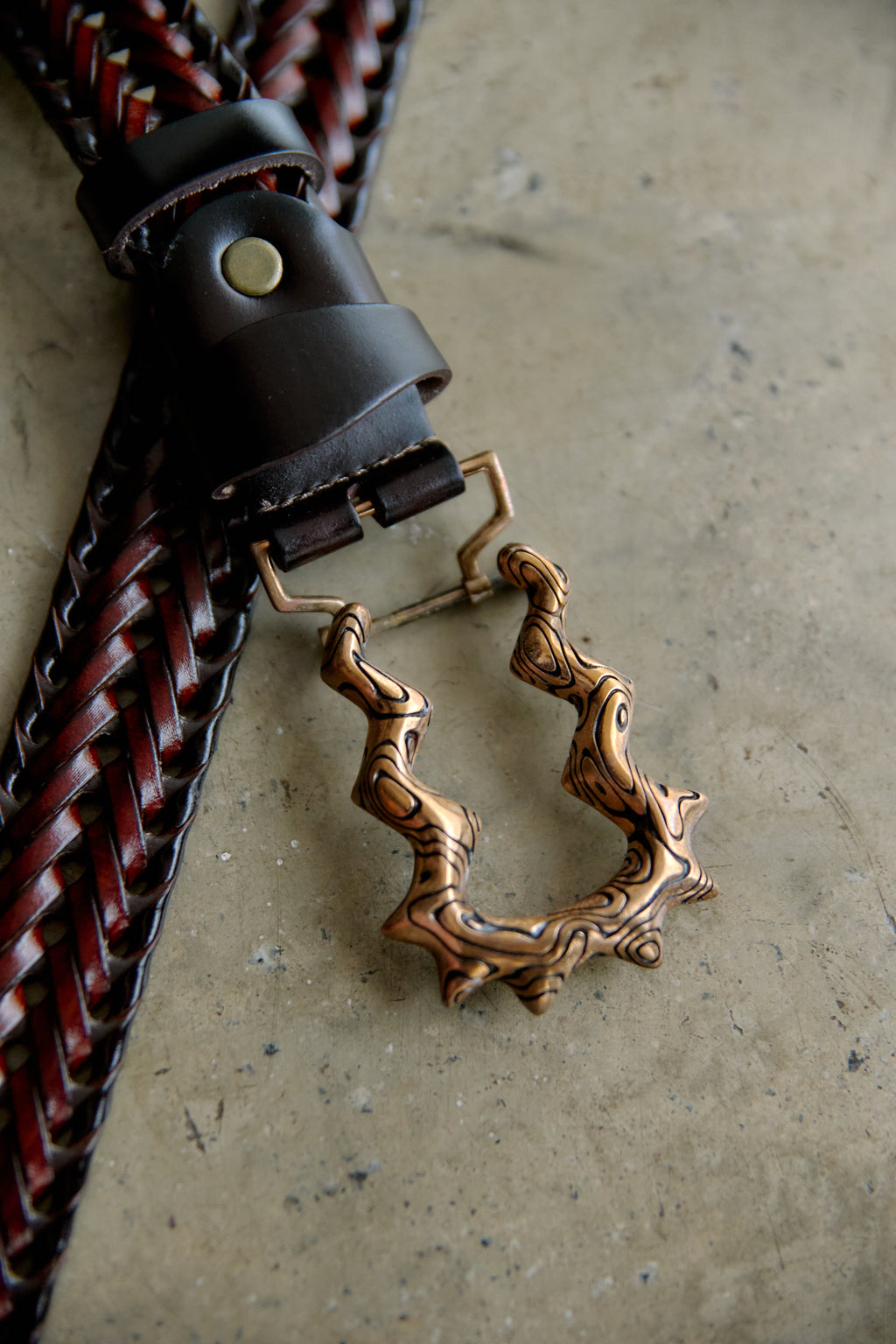 Rustic Copper - HOLLOW Belt