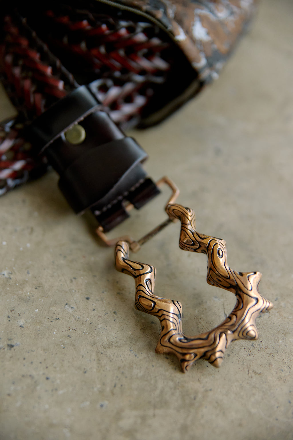 Rustic Copper - HOLLOW Belt