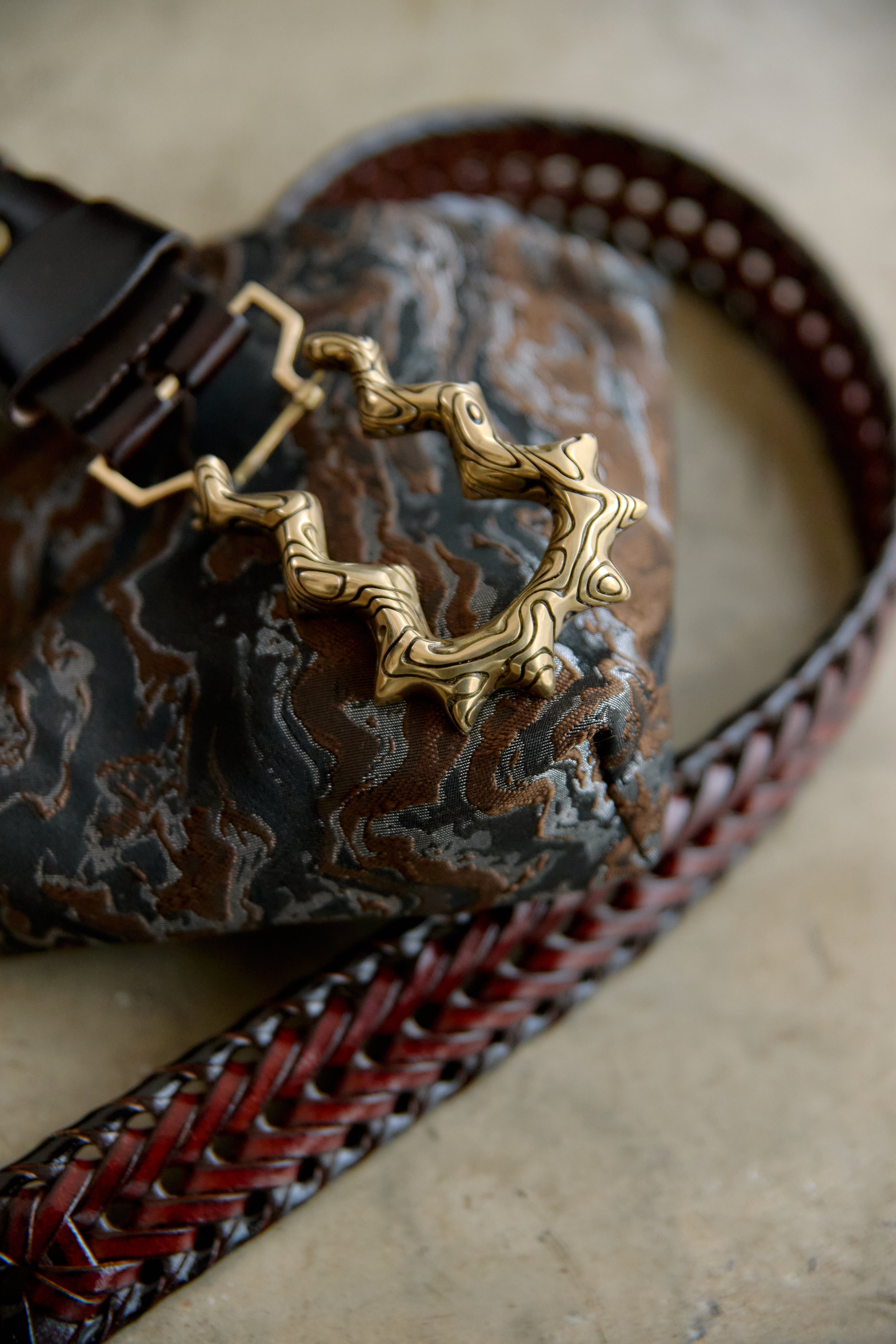 Rustic Gold - HOLLOW Belt