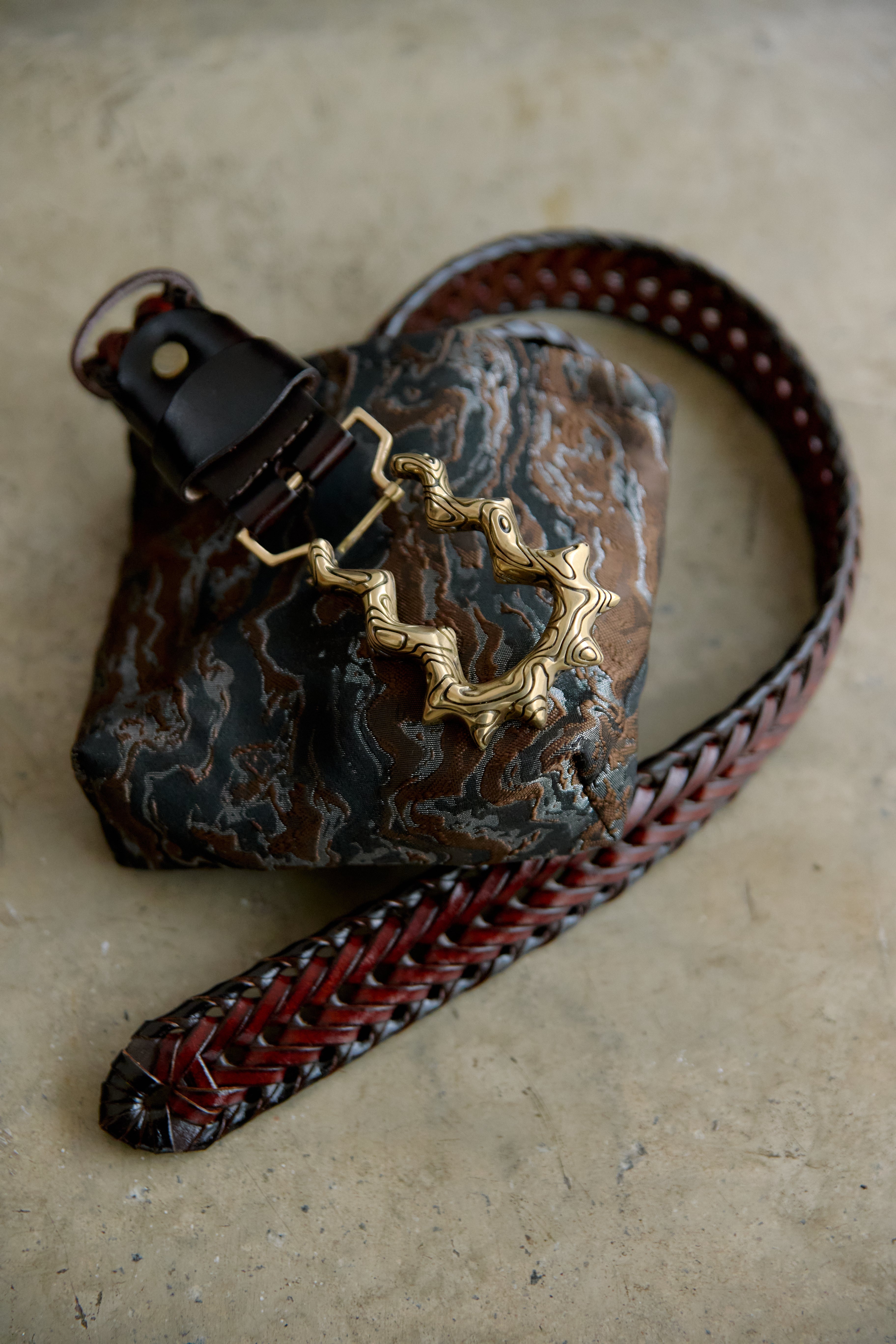 Rustic Gold - HOLLOW Belt